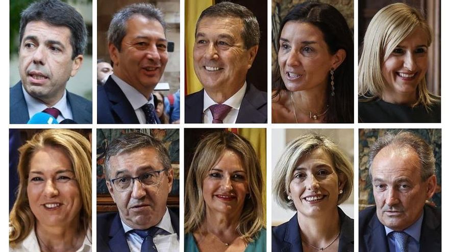 Zaplanistas, una ultracatólica, la portavoz de la patronal hotelera y una ex de Ciudadanos: quién es quién en el nuevo Gobierno valenciano