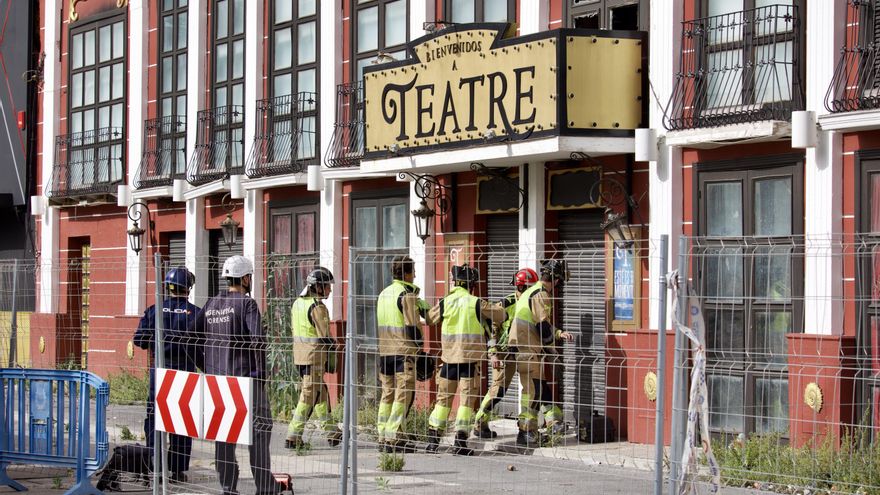 La máquina de chispas del incendio de las discotecas de Murcia superaba los 450 grados