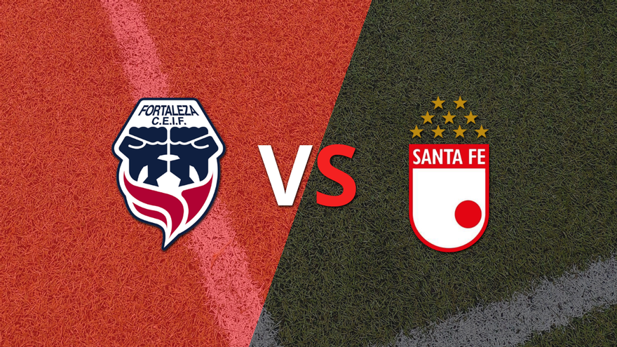 EN VIVO: En el estadio Metropolitano de Techo, Fortaleza FC se impone ante Santa Fe 1 a 0