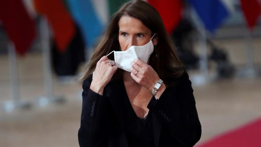La minsitra belga de Asuntos Exteriores, Sophie Wilmes. EFE/EPA/FRANCISCO SECO/Archivo