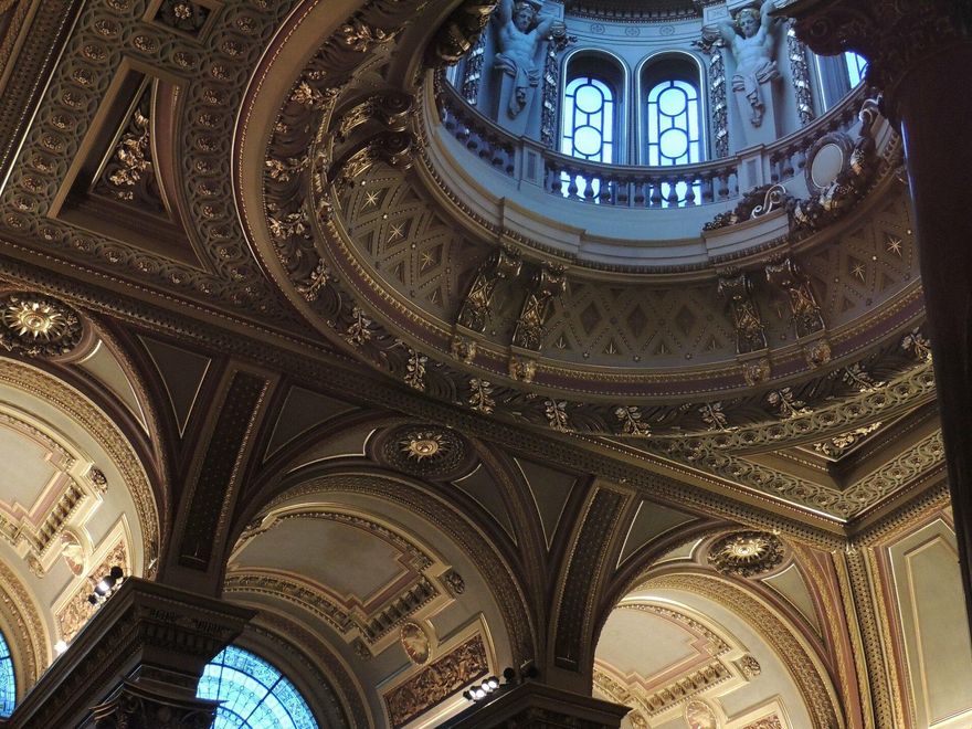 Detalles de altísima arquitectura en el Museo Fitzwilliam.