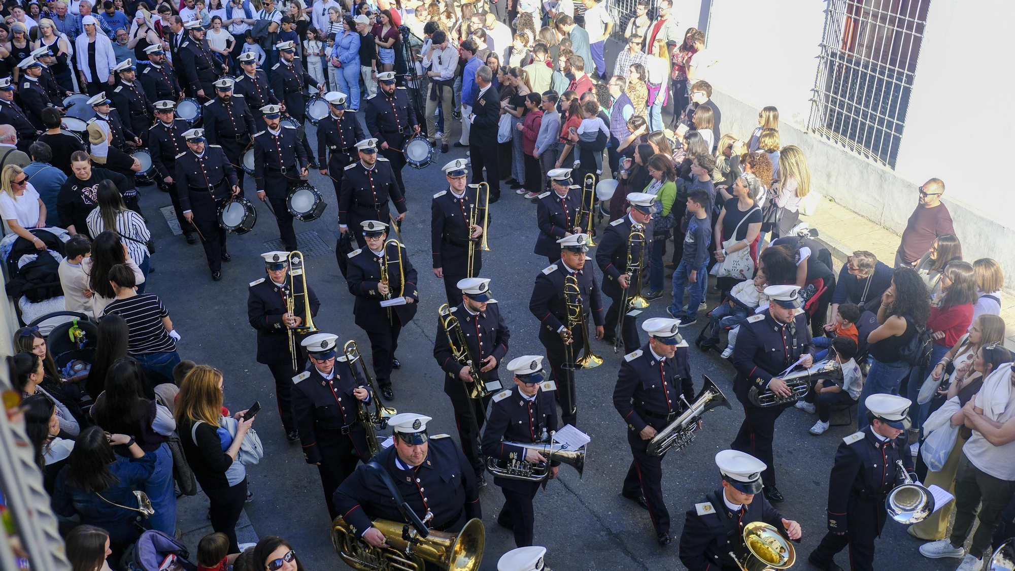La estación de penitencia del Buen Suceso, en imágenes