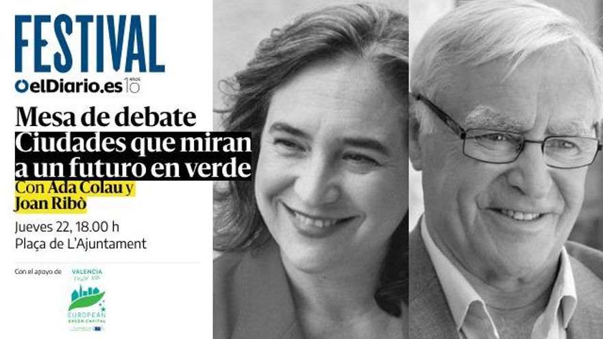 Ciudades que miran a un futuro en verde, con Ada Colau y Joan Ribó