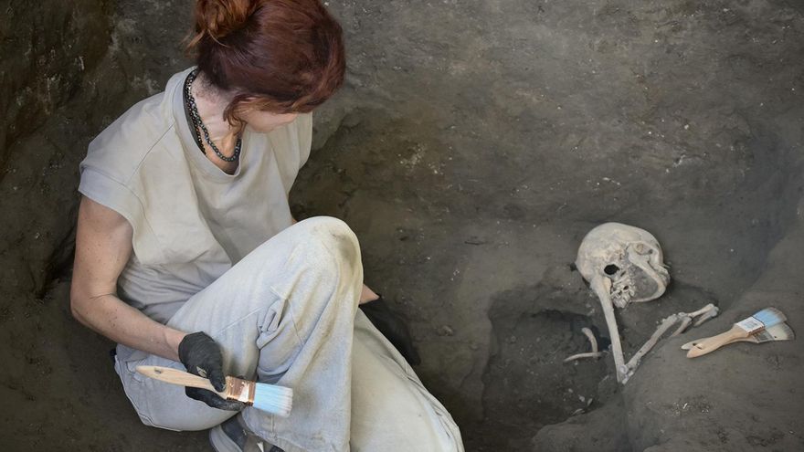La pareja que murió en una habitación bloqueada por la lava: el último hallazgo en Pompeya