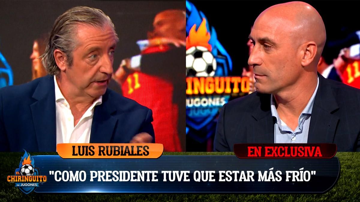 'El Chiringuito' dio voz a Rubiales para que reafirmase su versión de los hechos por los que fue condenado