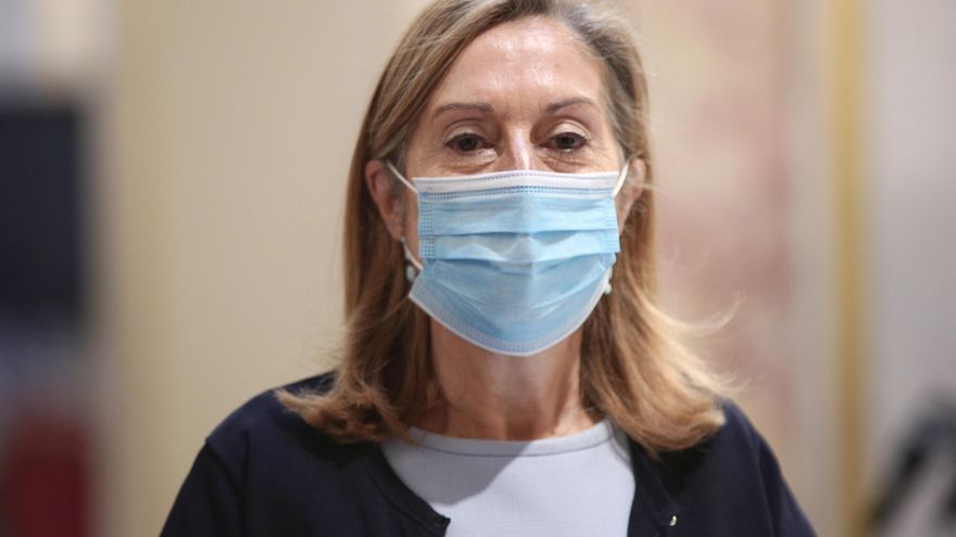 La exministra y actual vicepresidenta segunda del Congreso de los Diputados, Ana Pastor, a su llegada a la Mesa del Congreso de los Diputados, en Madrid, (España), a 29 de septiembre de 2020.
