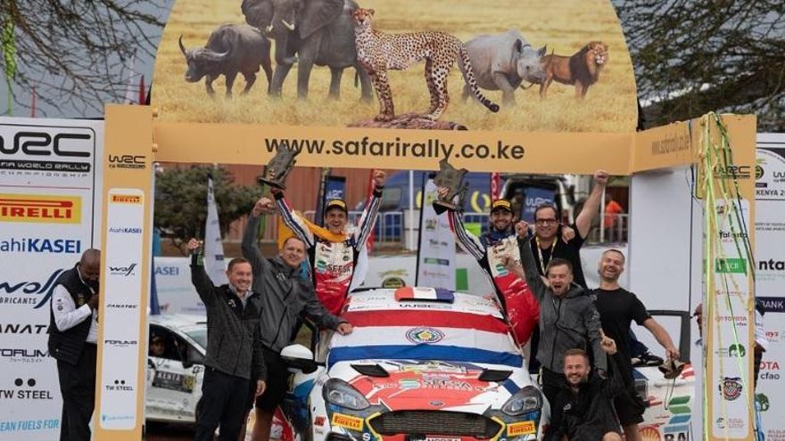 Rogelio Peñate,  subcampeón en la FIA Junior WR