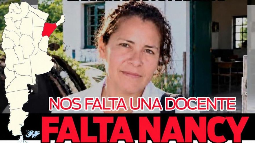 Paro docente y protesta en el Obelisco para exigir justicia por Nancy Godoy