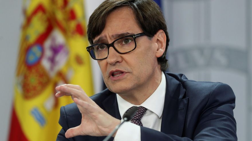 El ministro de Sanidad, Salvador Illa. EFE/ Kiko Huesca/Archivo