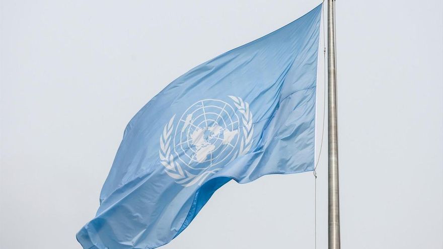 Foto de archivo de la bandera de la ONU. Europa Press / Contacto / Valery Sharifulin