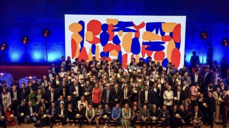 Foto de familia de la Gala Soles Repsol 2023