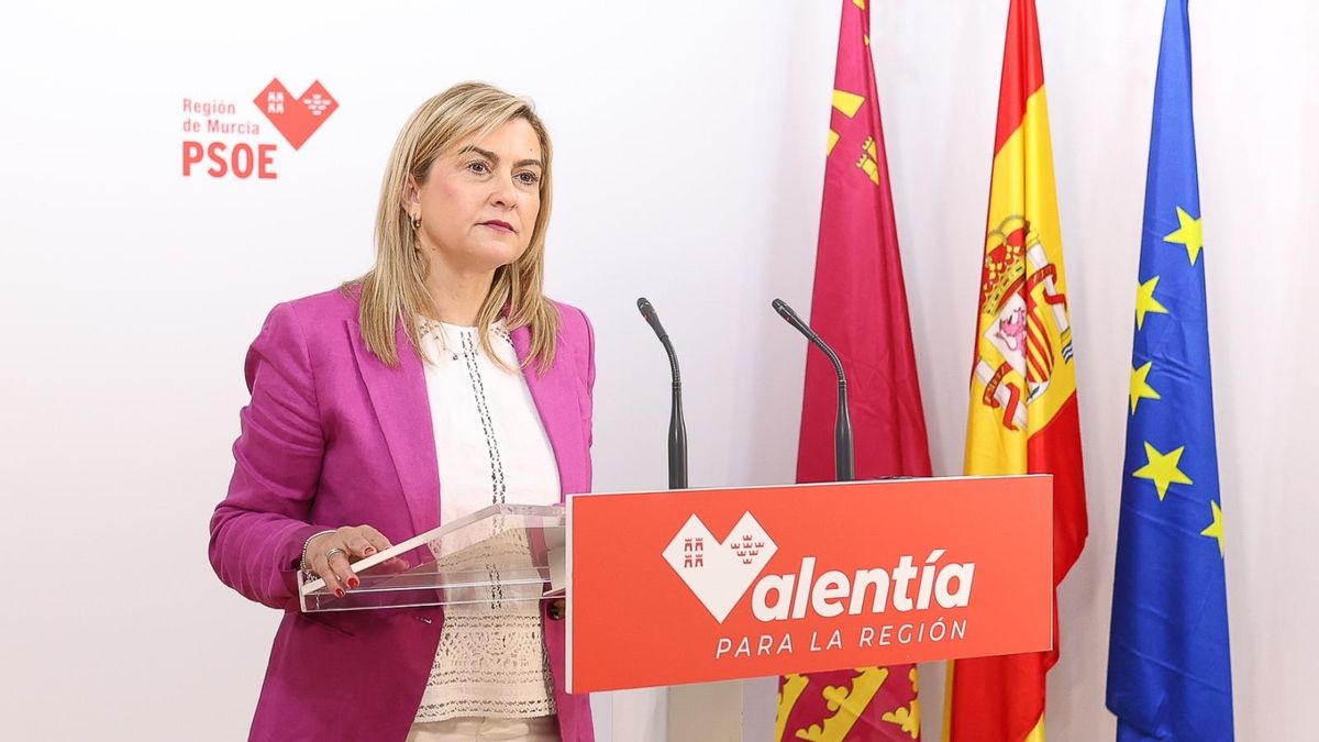 La portavoz del Grupo Parlamentario Socialista, Carmina Fernández