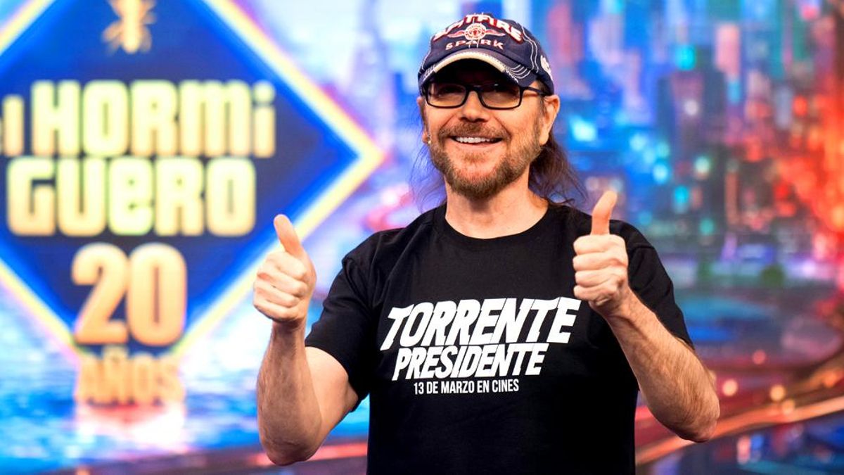 'El Hormiguero' (15.9%) aprovecha el efecto 'Torrente presidente' y firma con Santiago Segura su mejor lunes del año