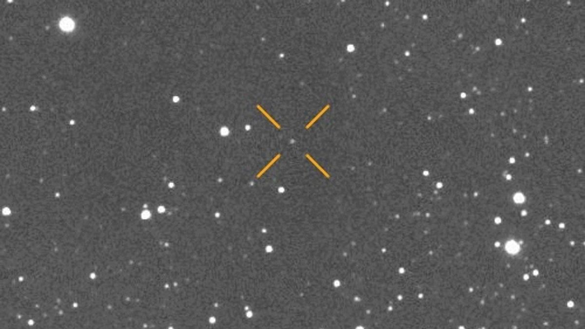 Imagen de 3I/ATLAS. Crédito: ATLAS-Teide