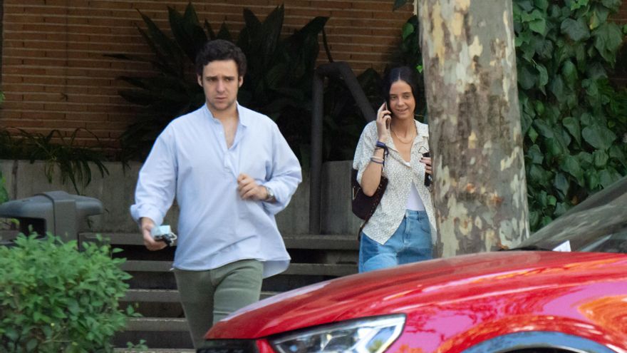 Felipe Juan Froilán y Victoria Federica, nietos de Juan Carlos I e hijos de la infanta Elena.