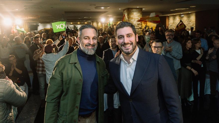 Altos cargos de Vox en Aragón criticaron en privado la gestión de Abascal, que ironiza: "Me resultan hasta graciosos"