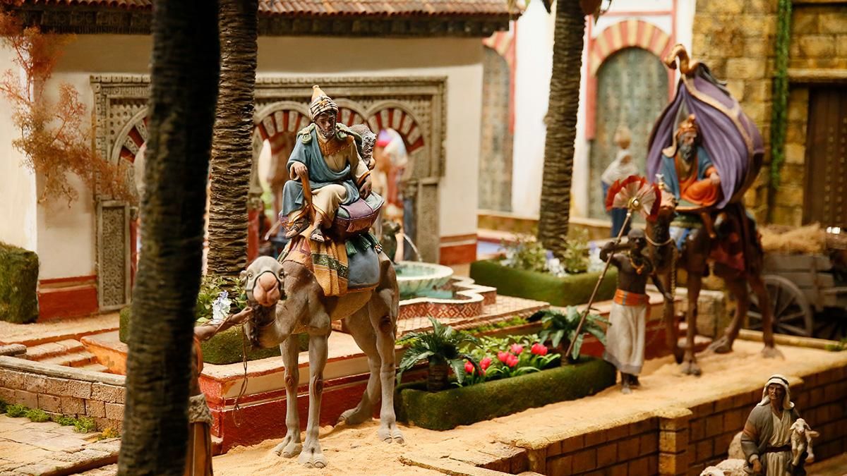 Inauguración del Belen de Cajasol