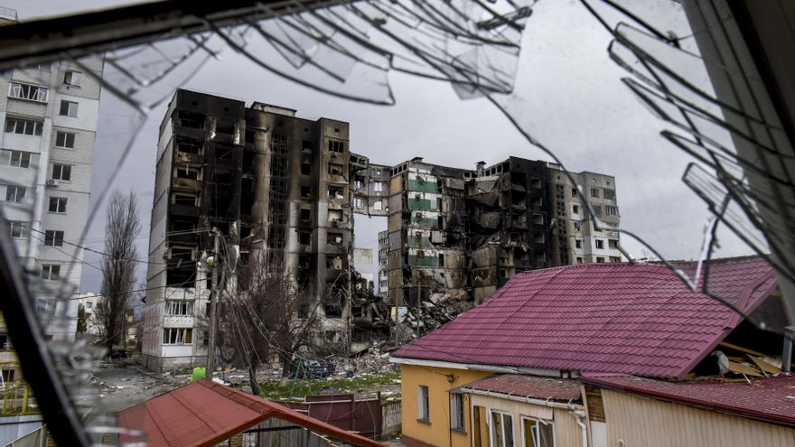 La ciudad de Borodianka teme cientos de víctimas entre las ruinas de la ocupación rusa