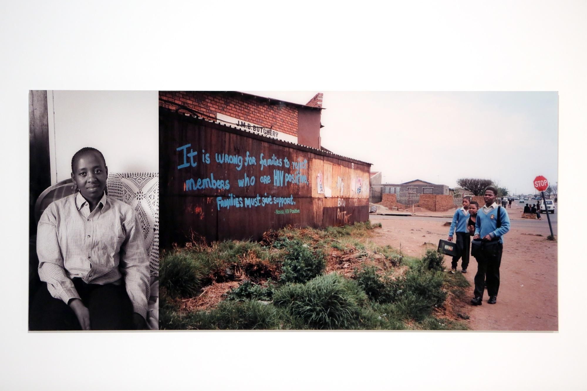 Obra de Sue Williamson.