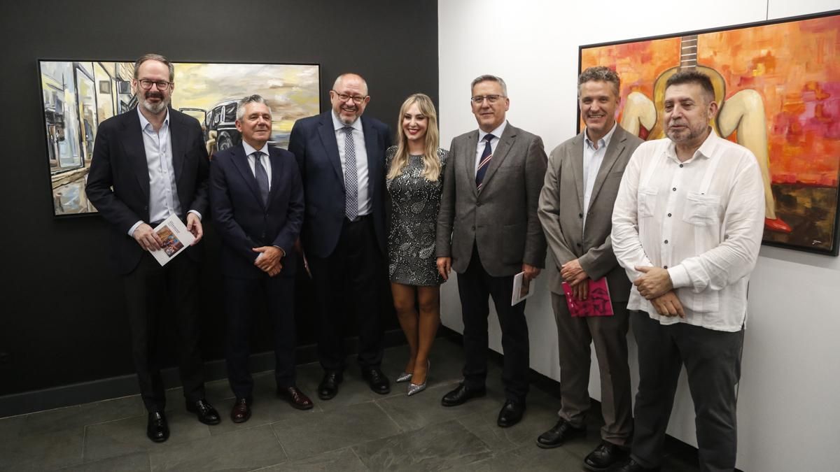 Inauguración de la exposición 'Los pasos del Pecado' de Mercedes Daza