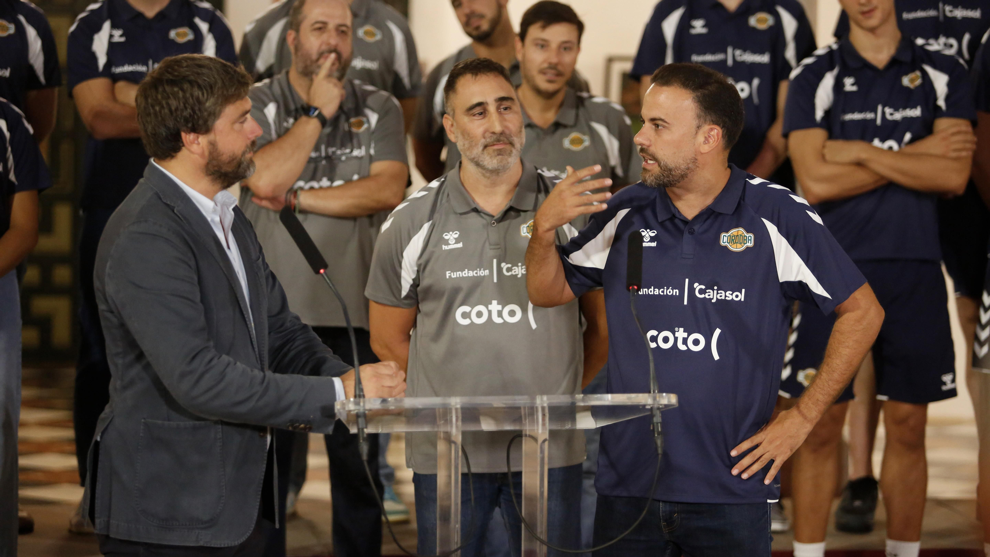 Presentación de los equipos del Cajasol Coto Córdoba CB