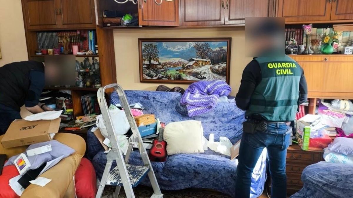 Un registro de la Guardia Civil enmarcado en la Operación Octayen