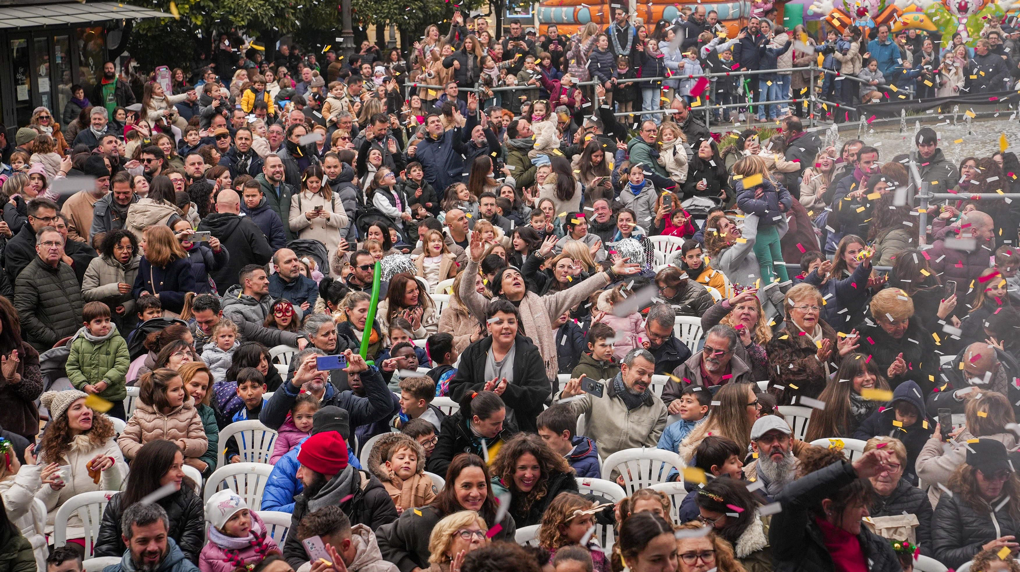 Fiesta de fin de año infantil en las Tendillas