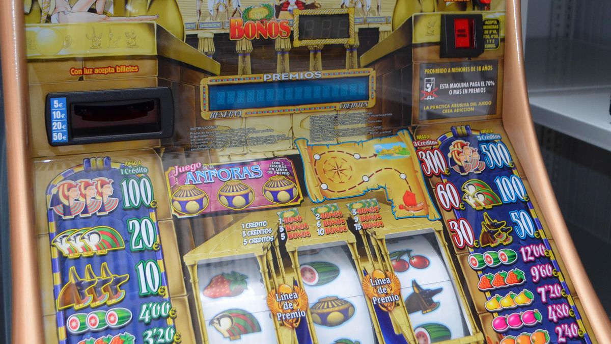 Una máquina recreativa en una imagen de archivo.