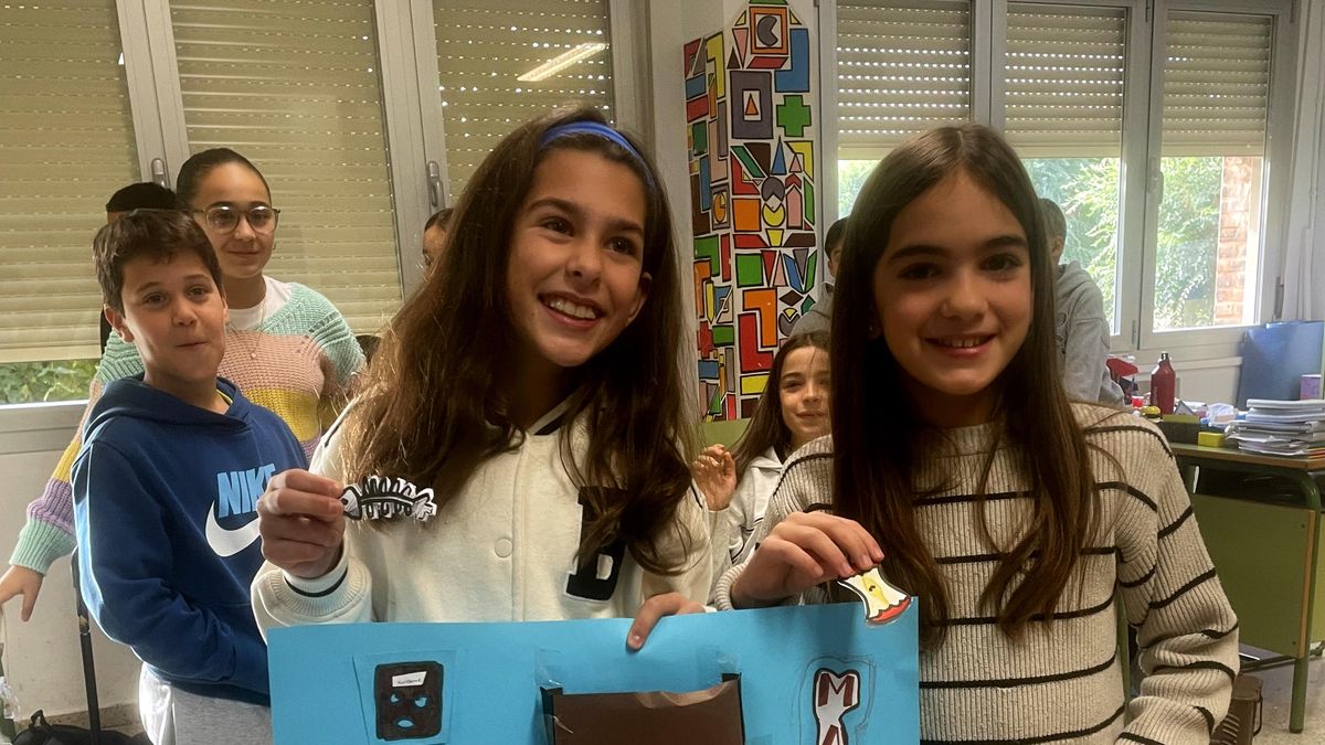 Alumnas participantes en las actividades de la campaña “La orgánica, al marrón”