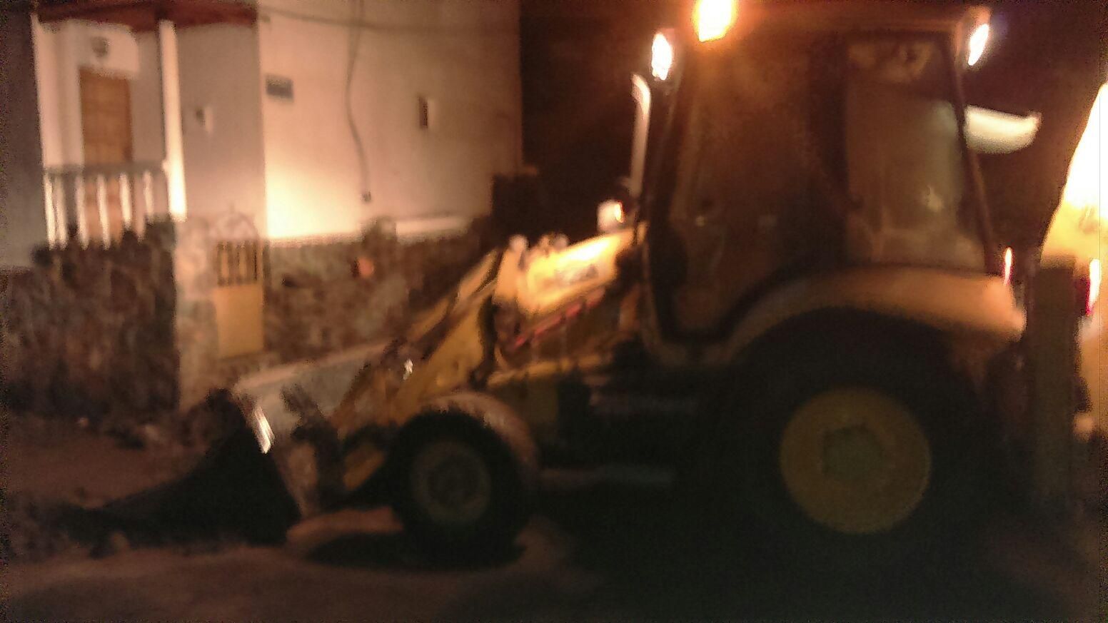 Efectos de la lluvia en el Barranco de Tasarte (Ayuntamiento de La Aldea de San Nicolás)