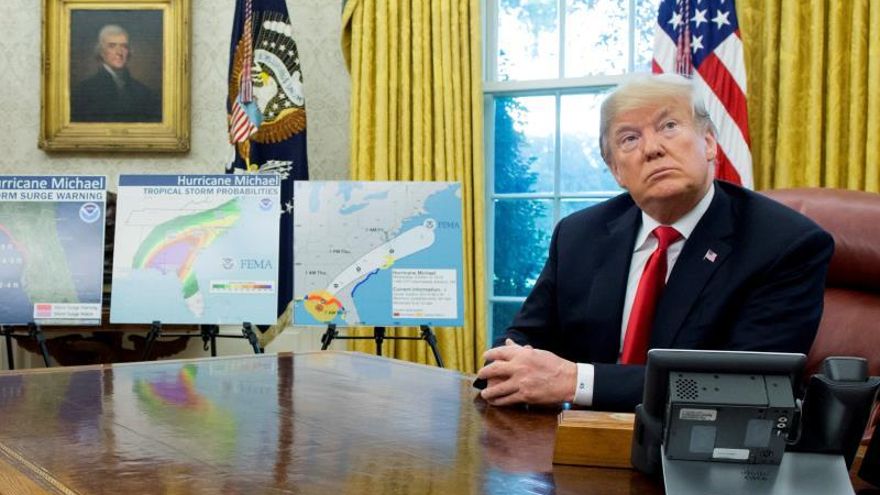 En la imagen, el presidente estadounidense, Donald J. Trump.