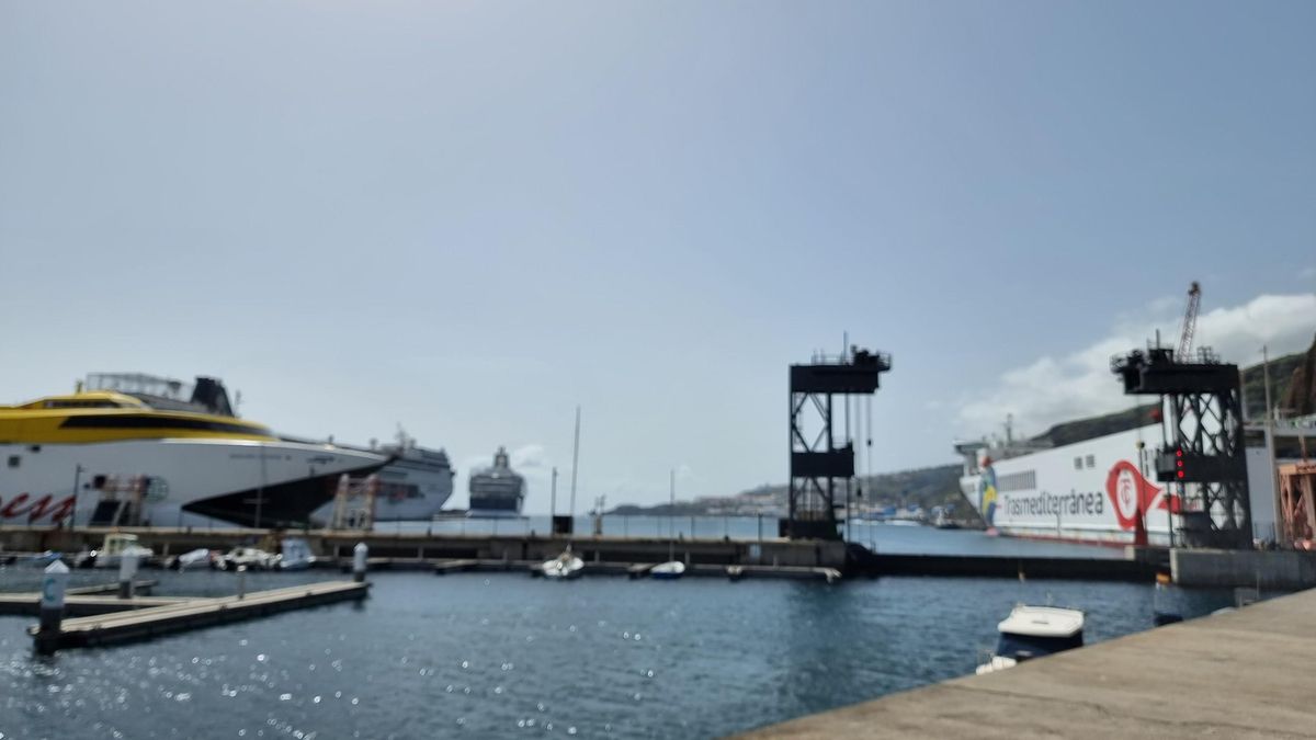 Imagen del Puerto de Santa Cruz de La Palma el miércoles 22 de marzo de 2023.