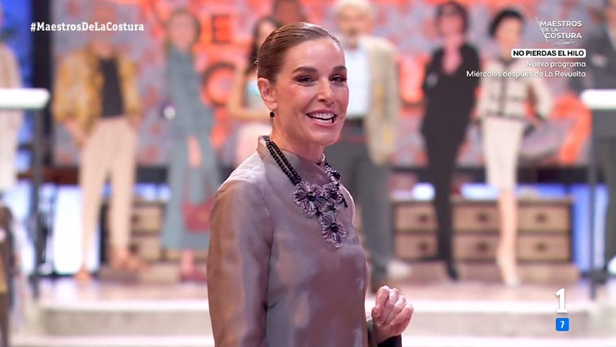 Raquel Sánchez Silva, en 'Maestros de la costura Celebrity 2'
