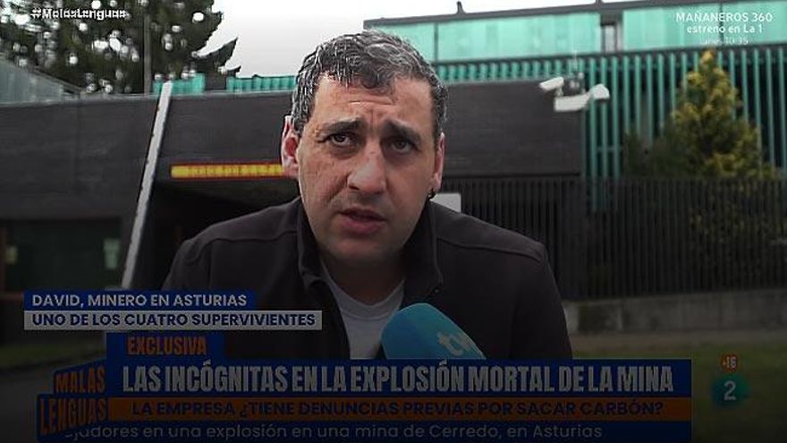 Uno de los mineros supervivientes del accidente de Cerredo confirma que estaban extrayendo carbón