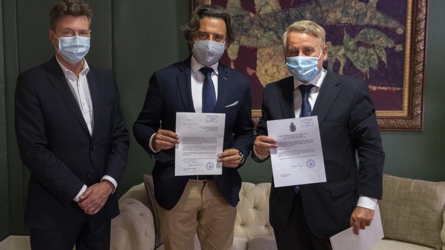 El Parlamento de Canarias, galardonado con la primera Medalla de Oro de la Real Academia Canaria Bellas Artes