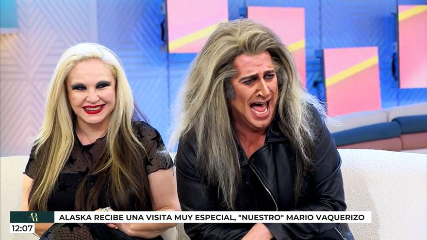 Ana Rosa y Alaska, sorprendidas con la imitación de Carlos Latre como Mario Vaquerizo: "Tiene muy mal pronto"