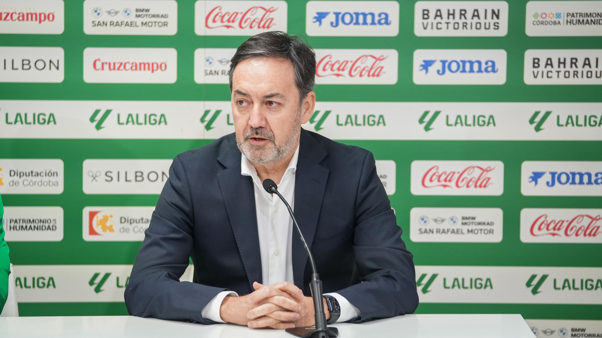 Presentación de Trulli como nuevo jugador del Córdoba CF