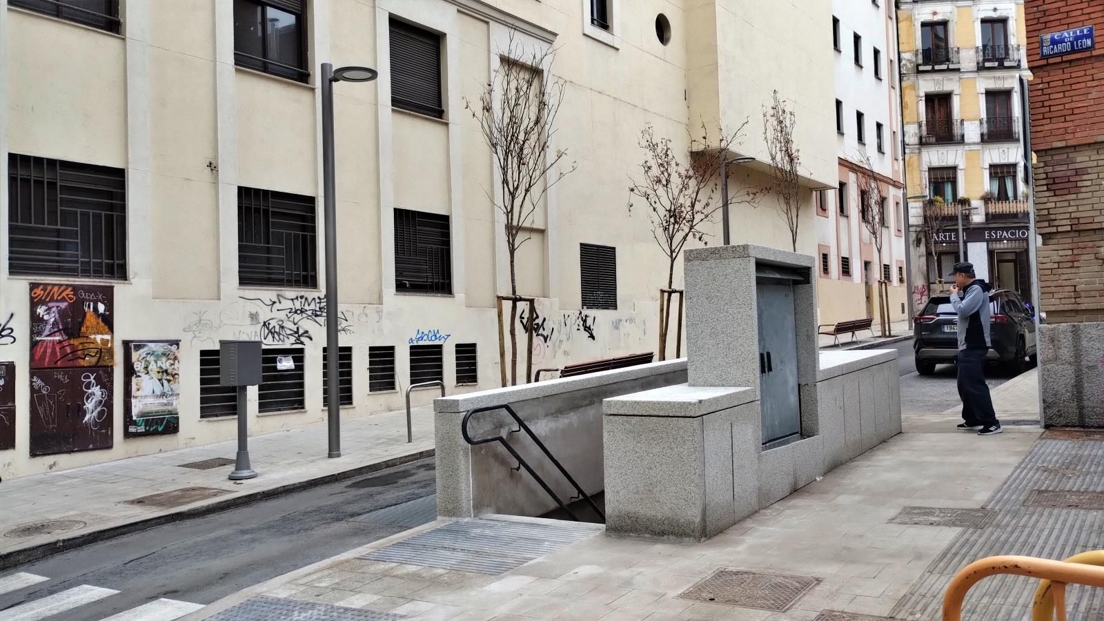 Las imágenes de la transformación peatonal en torno al mercado de Mostenses