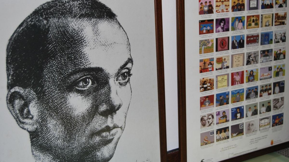 Archivo - Exposición sobre Miguel Hernández