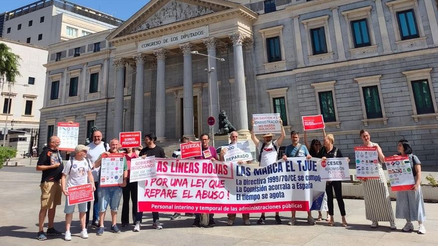 El Gobierno pide a Bruselas hasta marzo de 2027 para atajar el abuso de interinos a riesgo de una demanda contra España