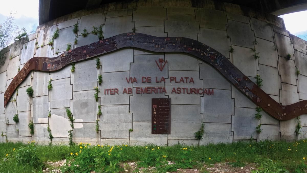 Calzada romana en el puerto de Béjar