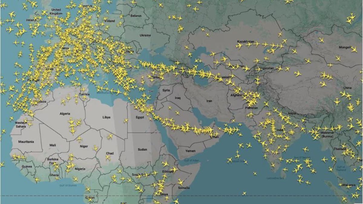 Cómo Flightradar24 se ha convertido en la plataforma de referencia para seguir las crisis aéreas mundiales
