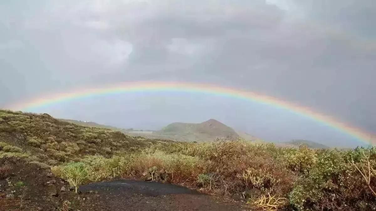 Lluvias este jueves durante la mañana en el norte y este de La Palma