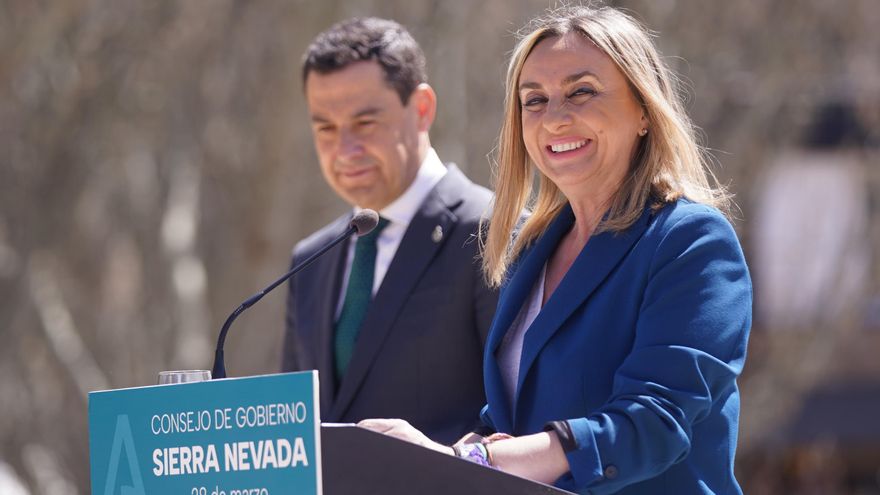 Moreno usa el último Consejo de Gobierno de la consejera de Fomento para promocionar su candidatura a la Alcaldía de Granada