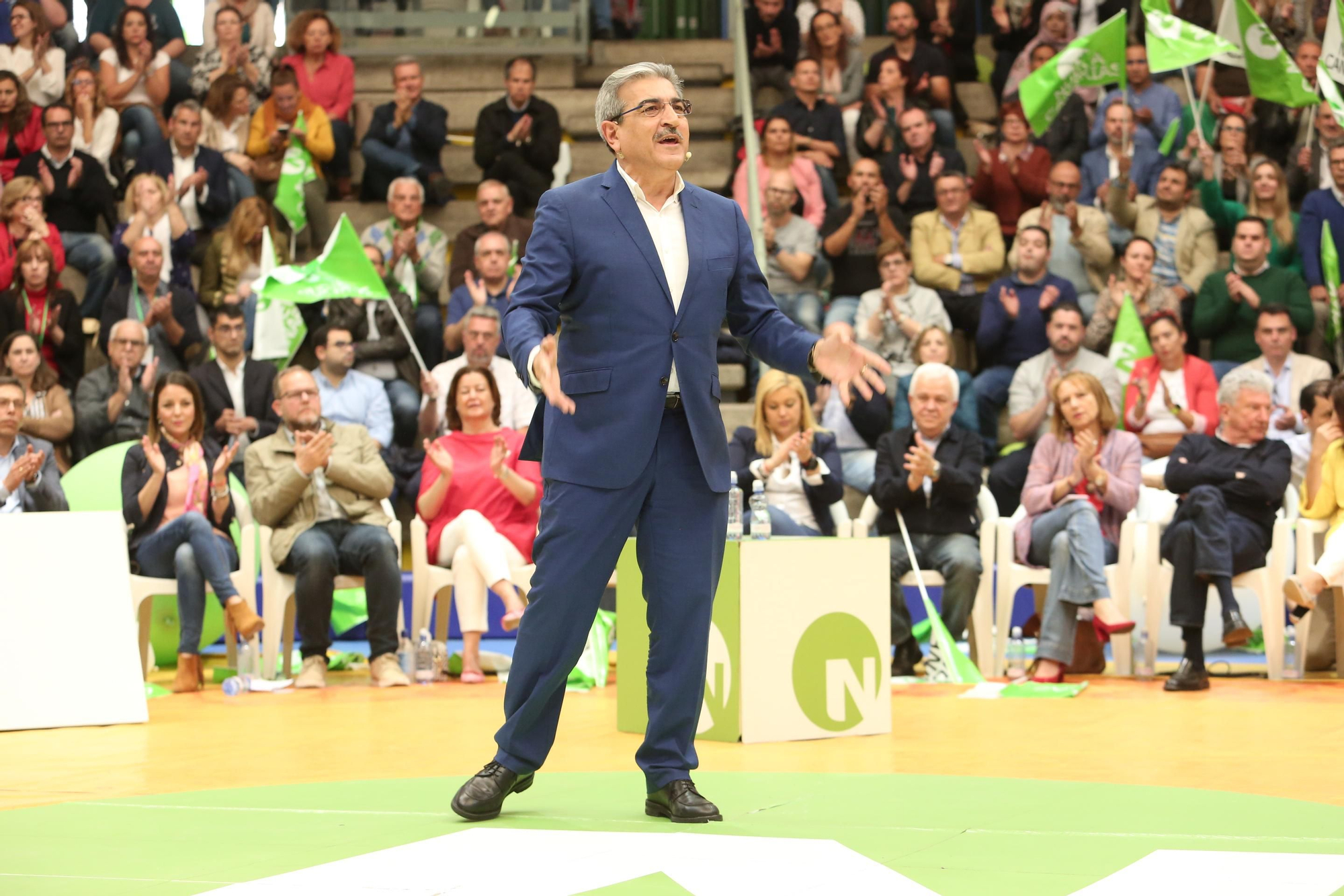 Presentación de las candidaturas de Nueva Canarias.  (Alejandro Ramos)