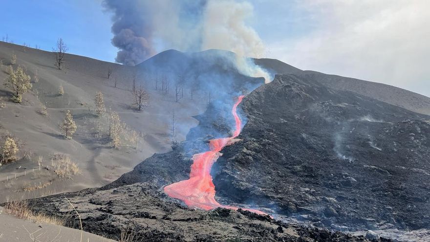 Los científicos estudian reutilizar la lava del volcán de La Palma en bioconstrucción
