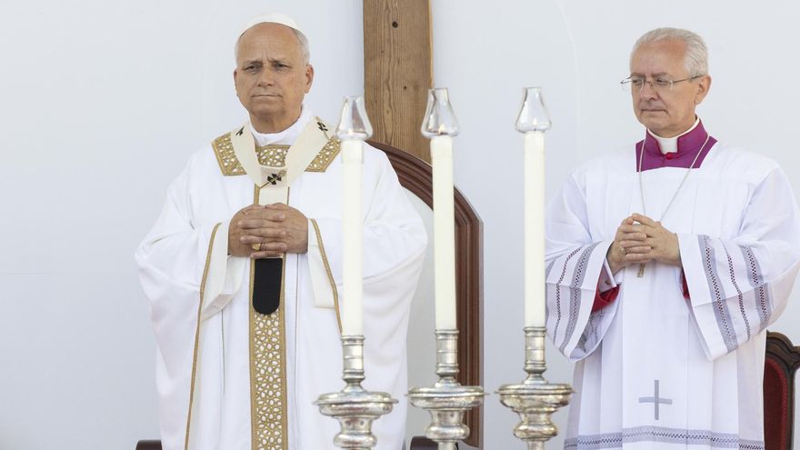 El Papa, en la misma celebrada este jueves en Gran Canaria
