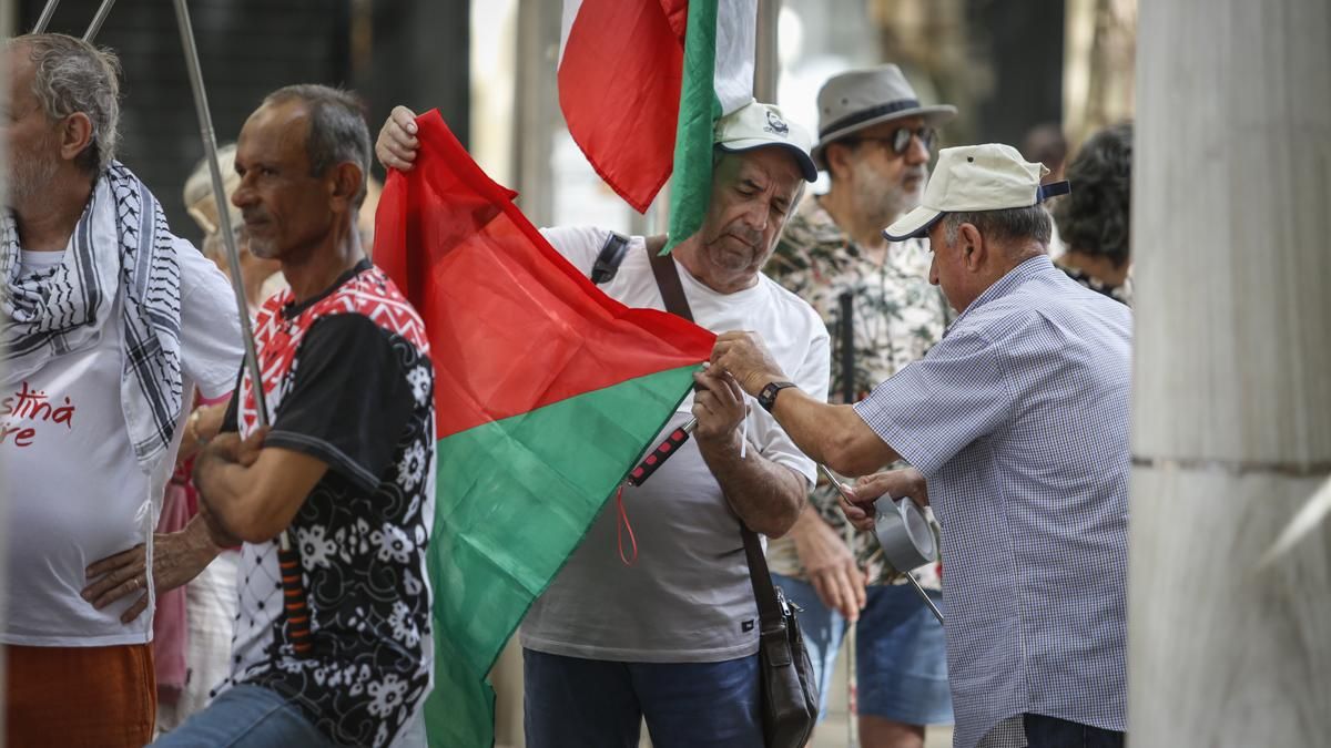 Manifestación solidaridad con Palestina