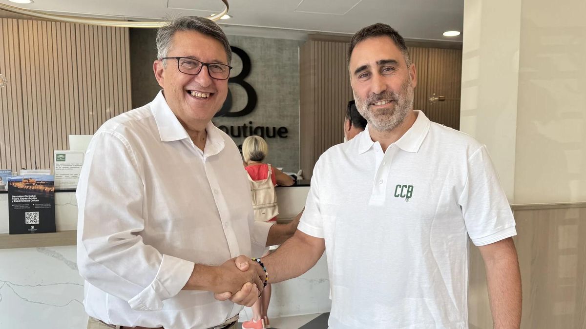 Rodríguez Palmeiro, con Rafael Blanco