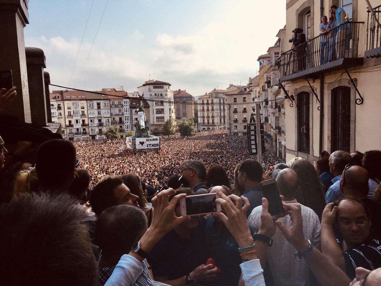 Bajada de Celedón en 2019